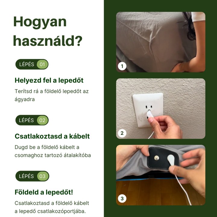 Hogyan használd? 3 egyszerű lépés